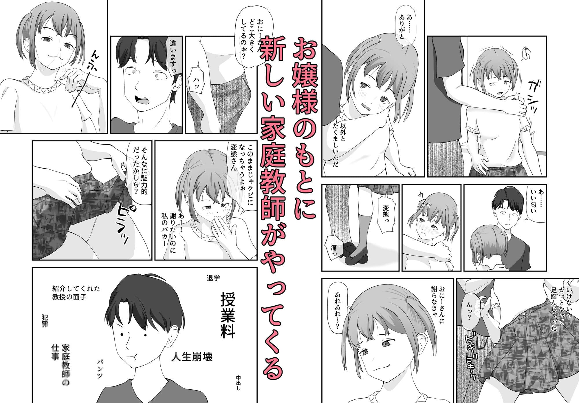 メス◯◯お嬢様＋家庭教師= サンプル1