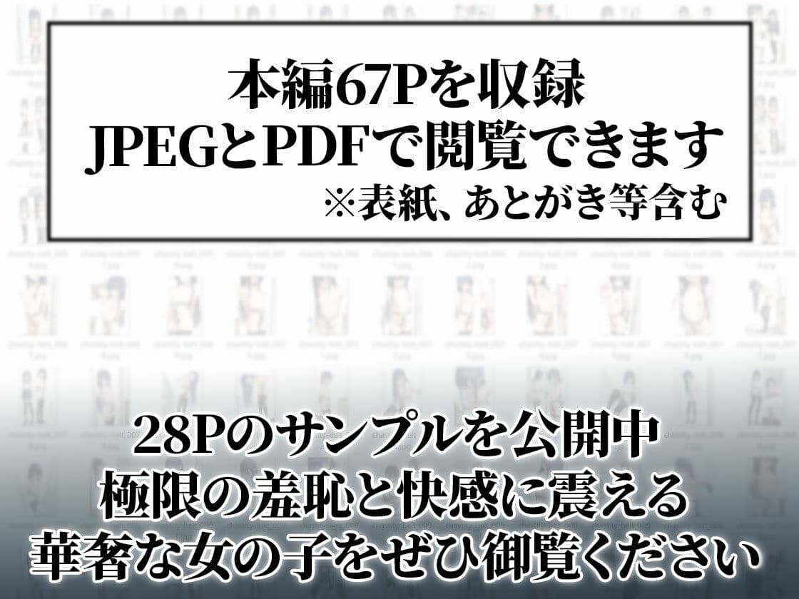 貞操帯初体験｜変態男に教育されるスレンダー女子学生 サンプル8