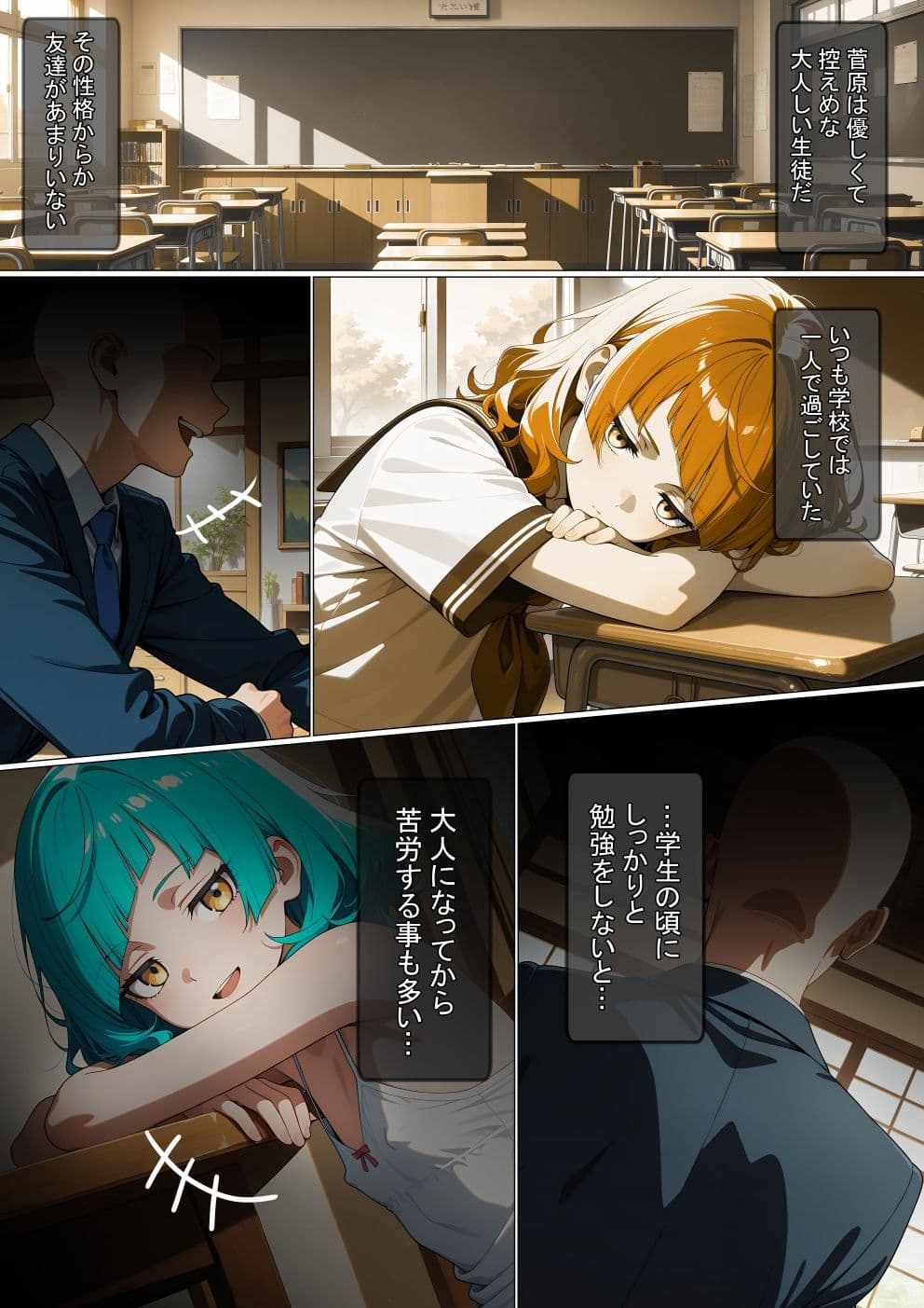 【漫画】不登校の生徒を壊した話 サンプル3