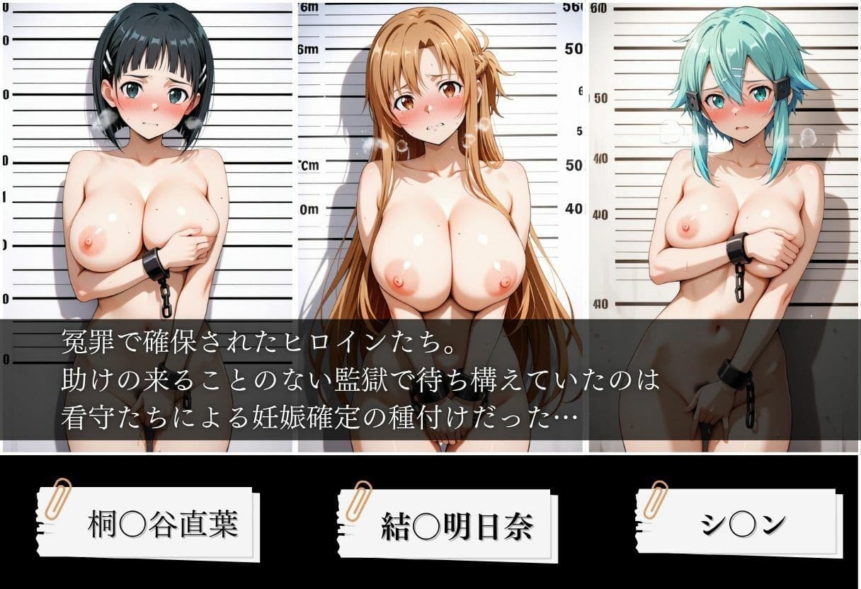 肉便器監獄 冤罪女囚の壊姦記録〜ソードア〇トオンライン編〜 サンプル1