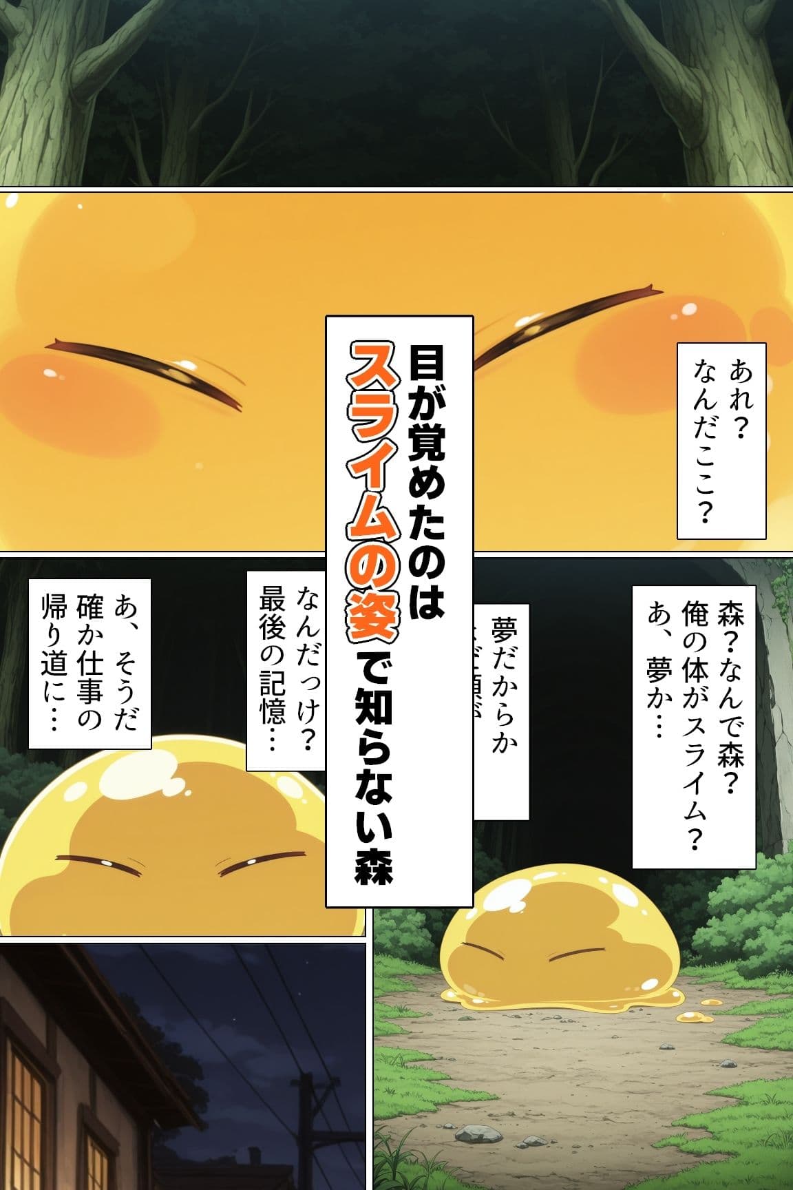 転生したらエロスライムになったのでスキル使って好き放題する サンプル1