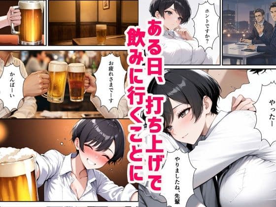 ボーイッシュだけど酔うとエロすぎる新入社員と本気セックス サンプル3