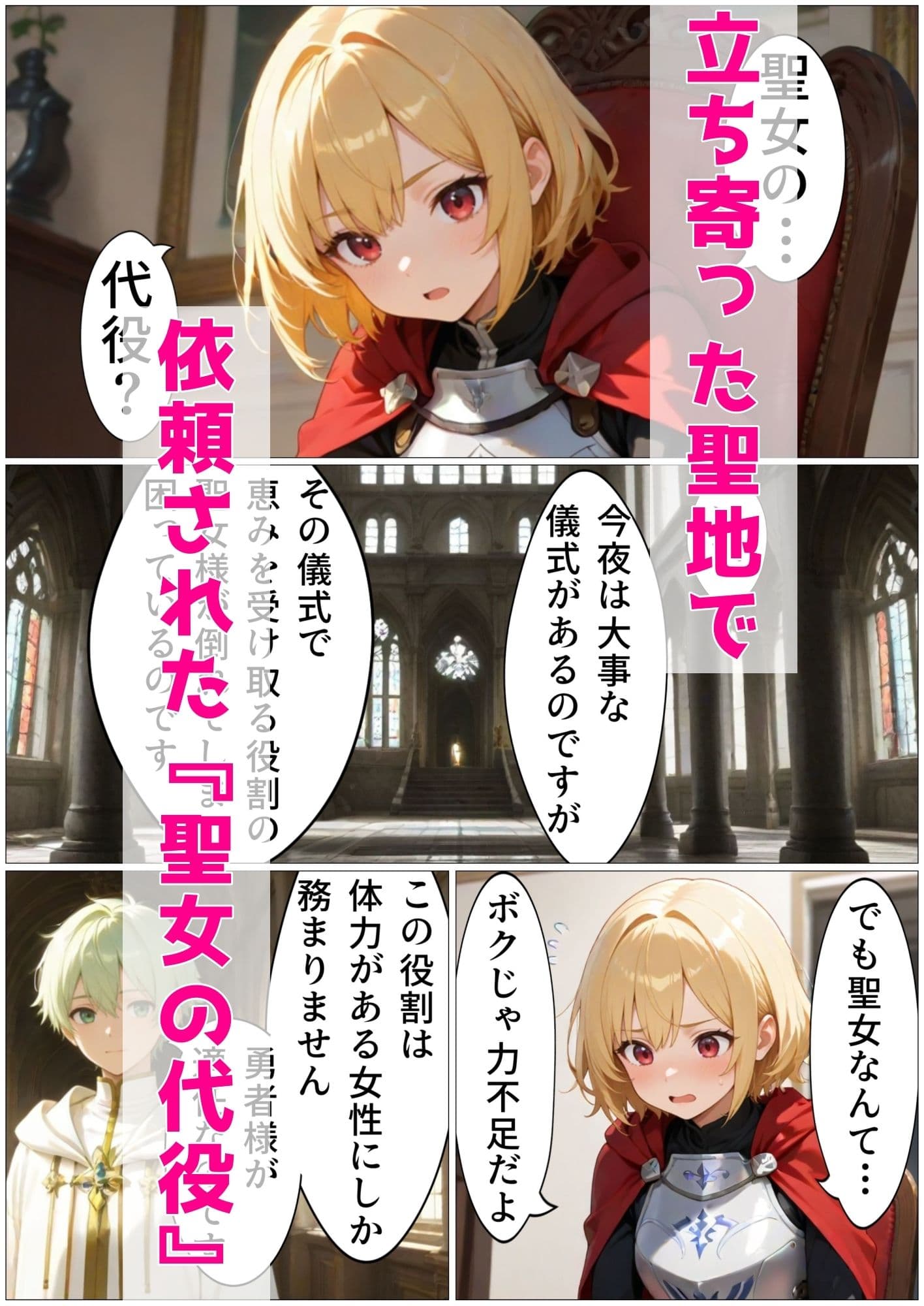 勇者は聖女に入りますか？ サンプル3