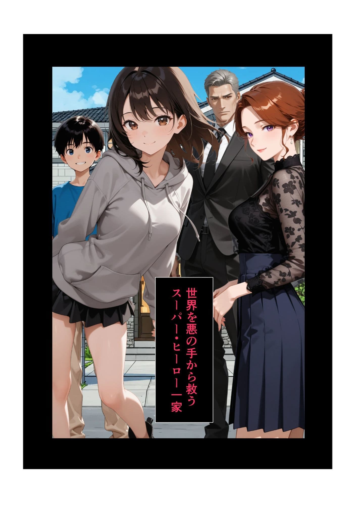 爆裂ファミリー  第1話  ママ・エレナのピンチ サンプル1