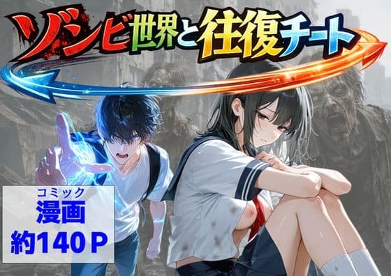 ゾンビ世界と往復チート  〜俺だけゾンビ世界を楽しくエッチに満喫する〜