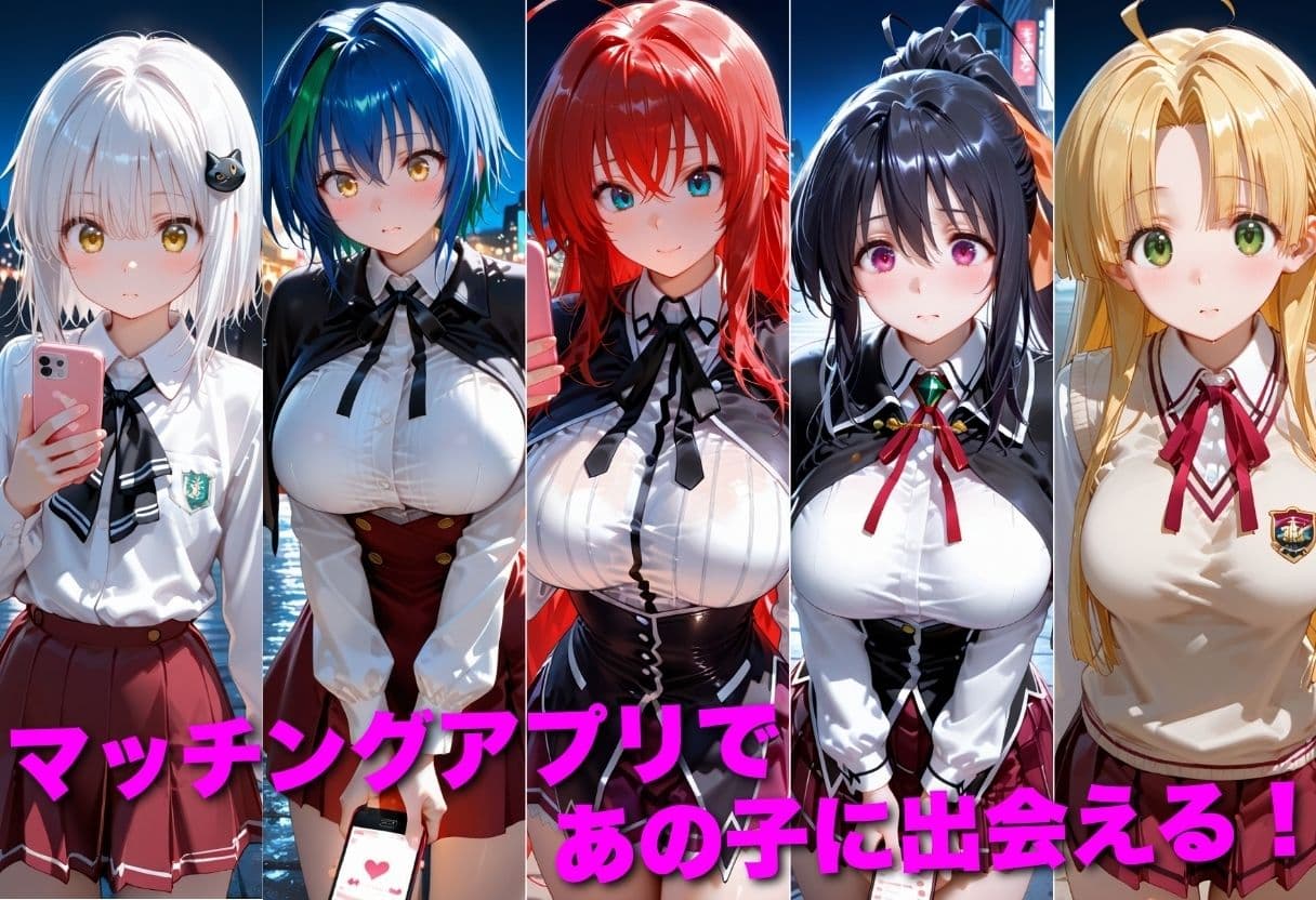 マッチングアプリで出会った美女を孕ませた話 ハ●スクールD×D編 サンプル1