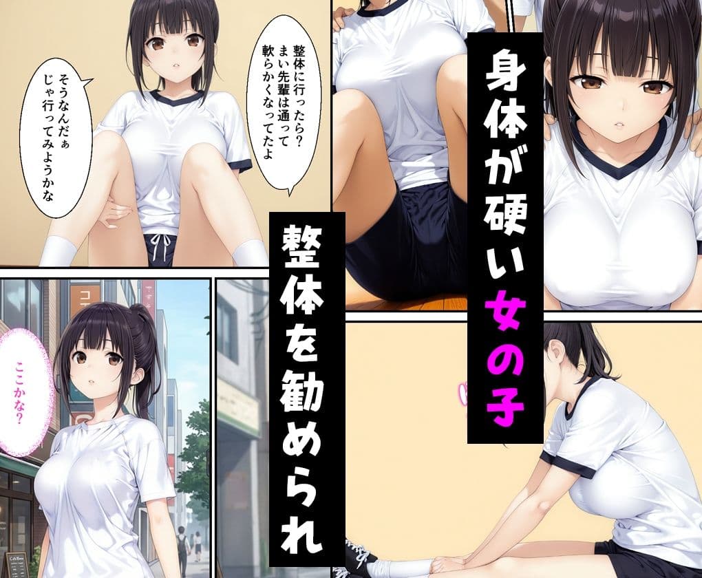 エロ整体師に股関節を施術させた女子バレー部員の話 サンプル1