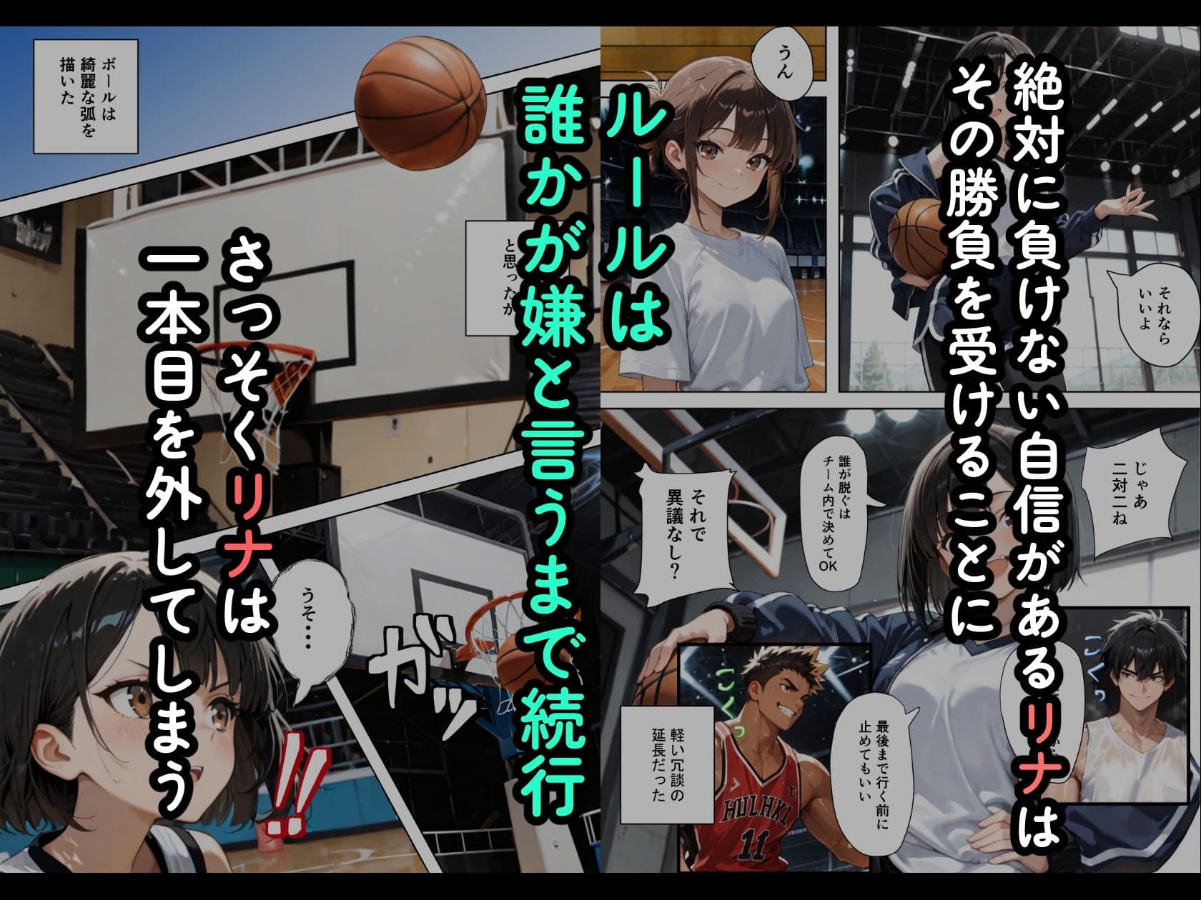 おとなのフリースロー サンプル3