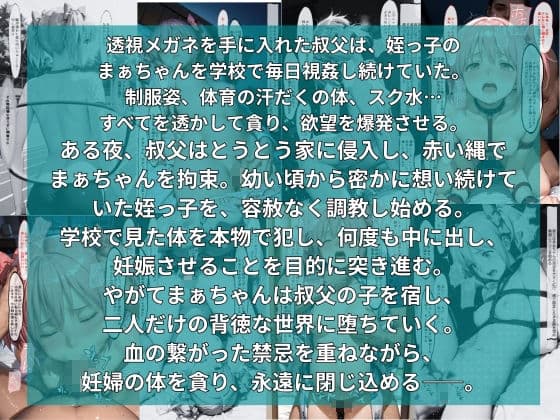 透視メガネで見た姪っ子のすべて サンプル1