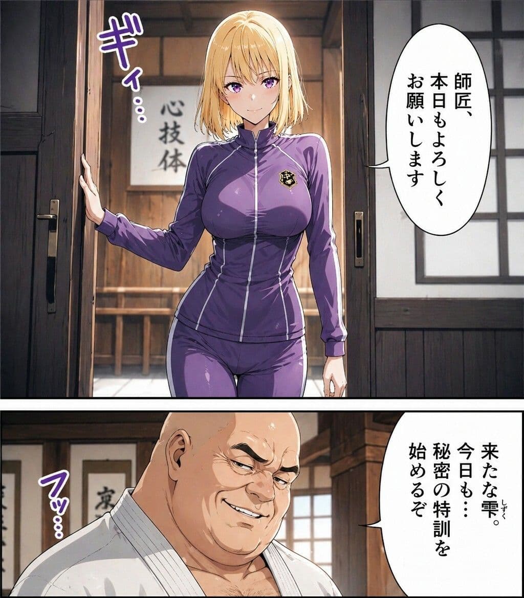 S級ハンター向坂雫の人には言えない秘密特訓 サンプル1