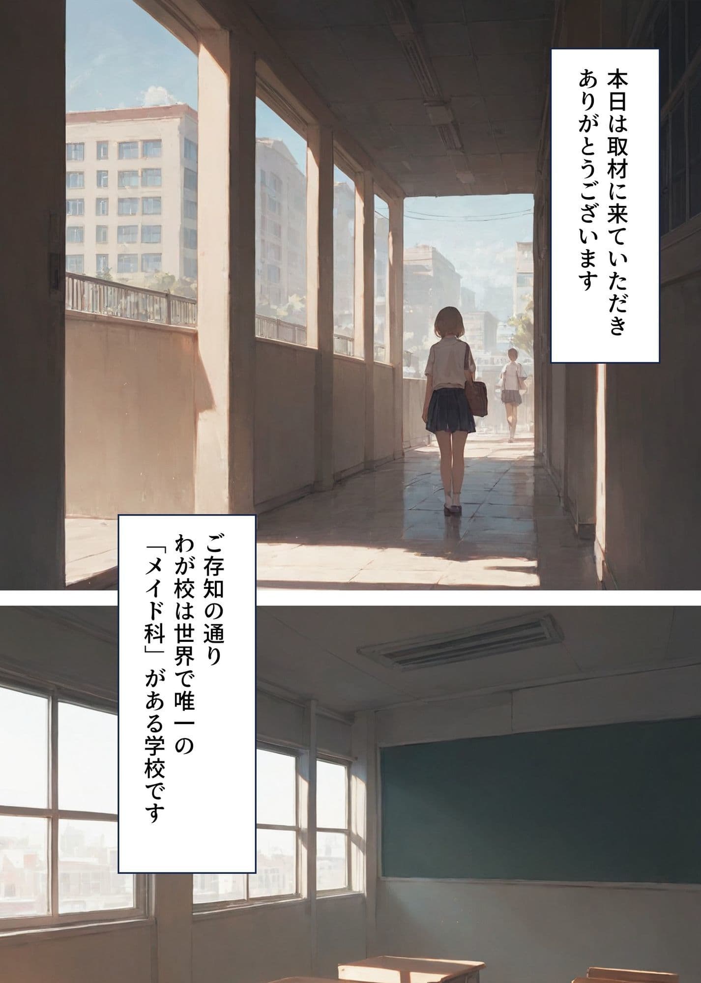 メイド学園の性奉仕授業 サンプル1