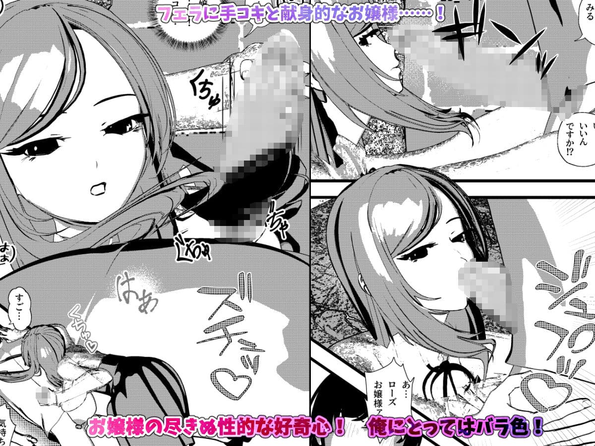 無表情クールなお嬢様は俺の事が大好きで献身的なSEXしてくれちゃうッ！ サンプル3