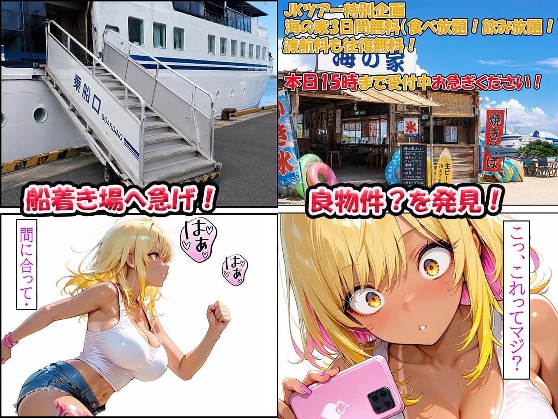 SEXアイランド日焼けギャルが夏のビーチで生ハメセックス サンプル3
