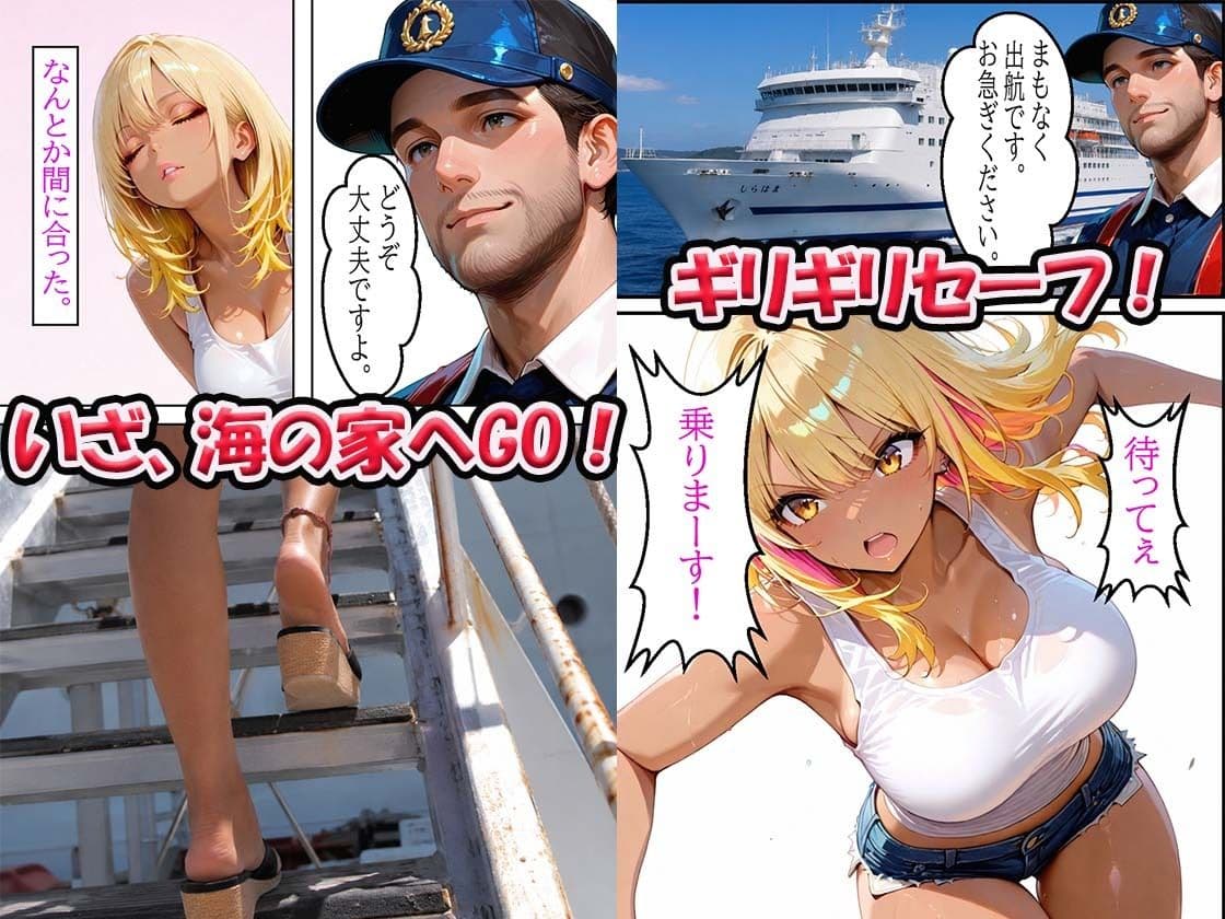 SEXアイランド日焼けギャルが夏のビーチで生ハメセックス サンプル4