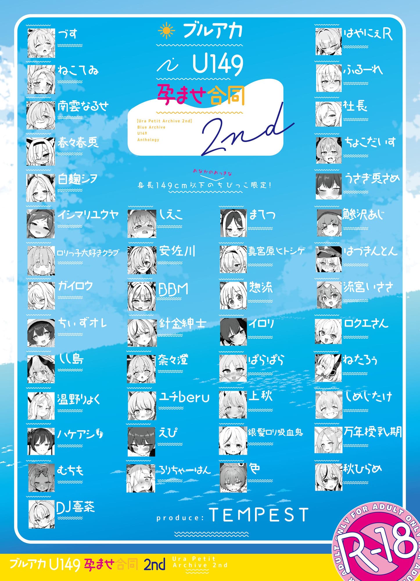ブルアカU149孕ませ合同2nd 〜Ura Petit Archive 2nd〜 サンプル2