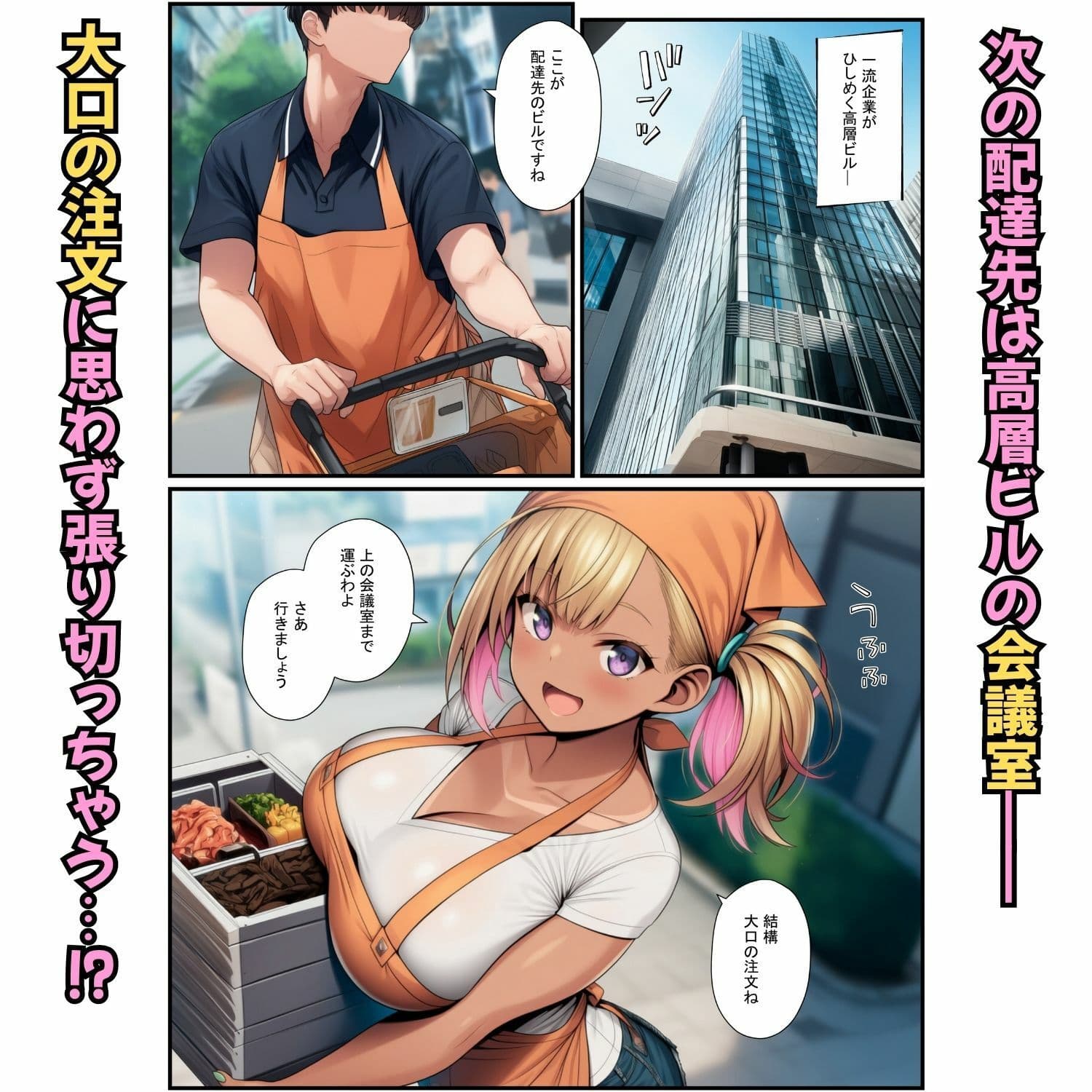 お弁当屋の看板娘が生ハメ奉仕！配達先で寝取られ肉便器堕ち サンプル6