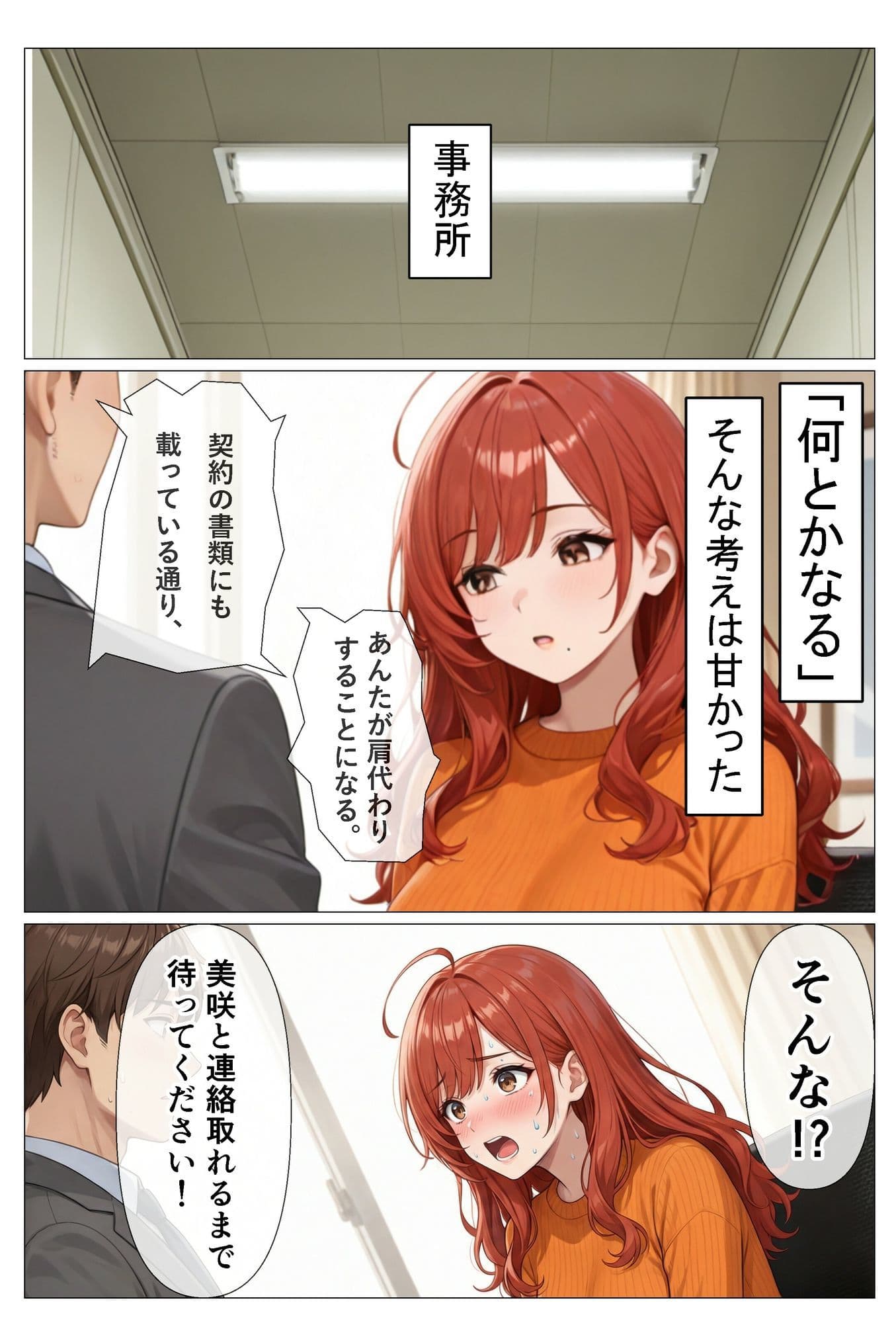 よくある身体で借金を返す話し サンプル4