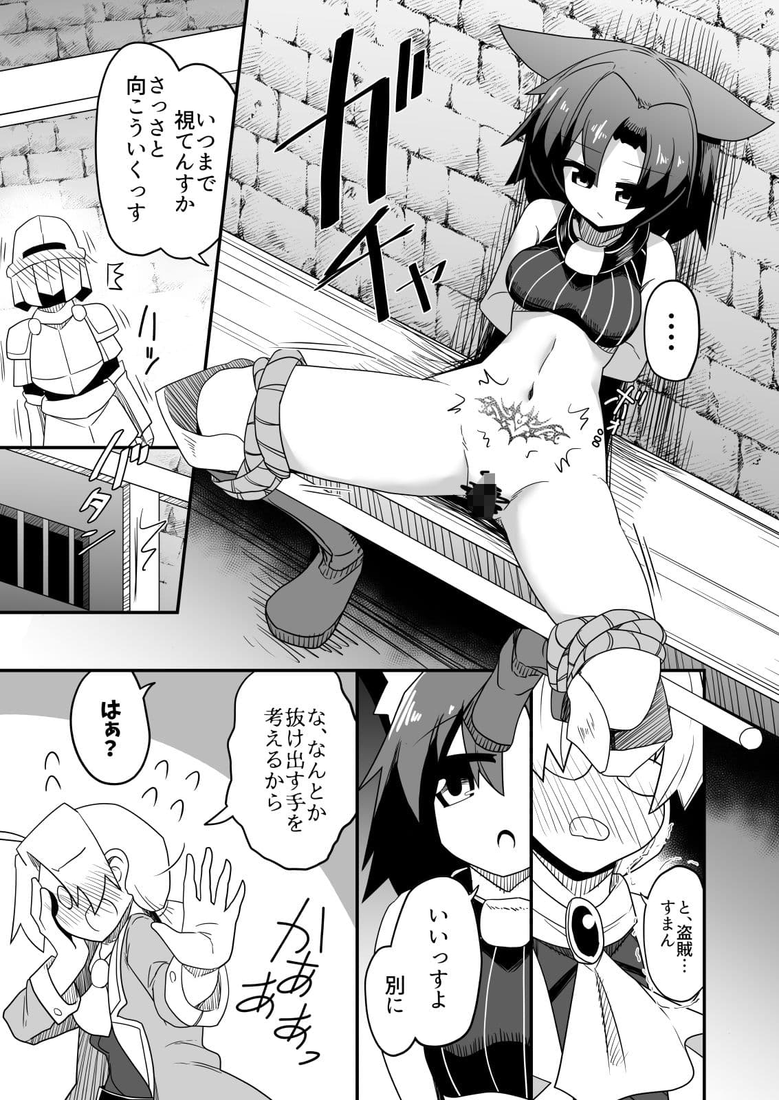 盗賊ちゃんが勇者サマの奴●に堕ちた理由 サンプル8