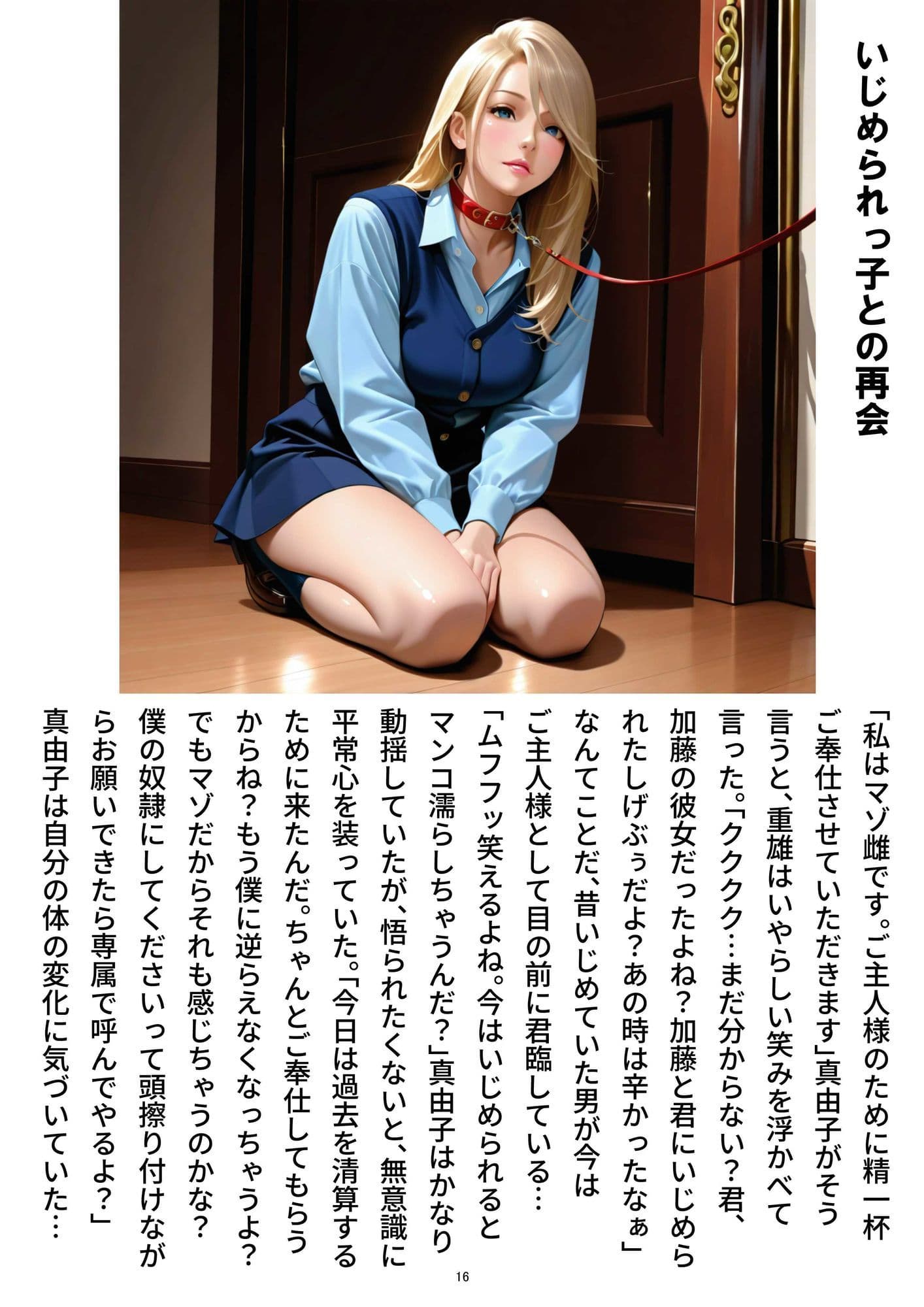 絶対服従M女倶楽部   〜まさかあの子が…〜  VOL.1 サンプル3