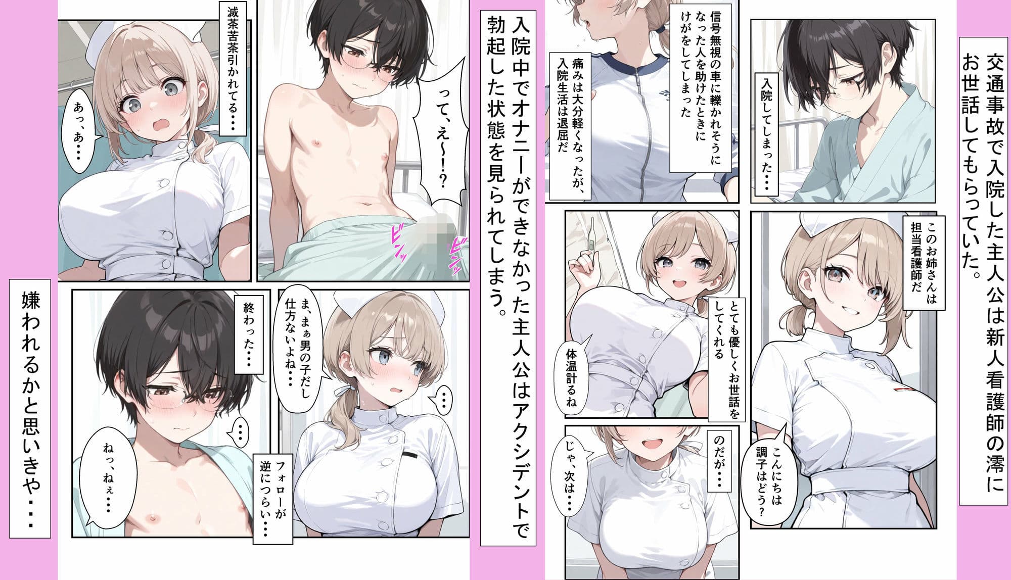 新人ナースにお世話されたいっ! サンプル2