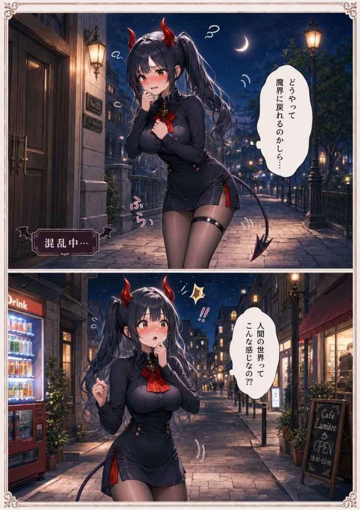 傲慢サキュバスの異世界召喚ー発情の呪い返し編 サンプル2