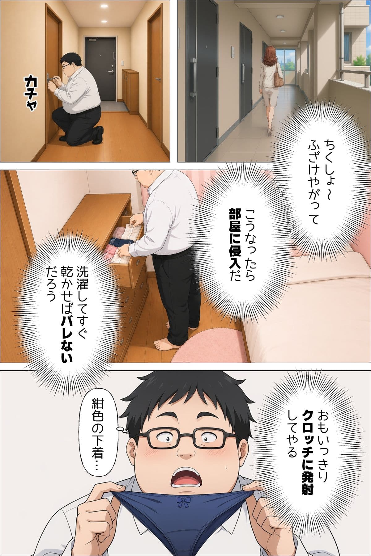 【漫画】なんでルームシェアを募集したら大嫌いな職場の先輩が来るんだよ サンプル7