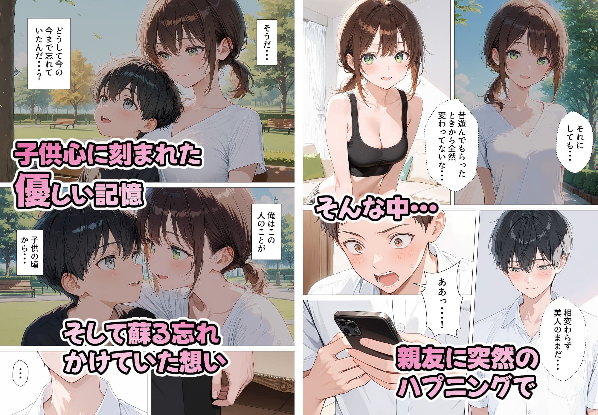 親友のお母さんに何度も種付けをした夏の夜 サンプル2