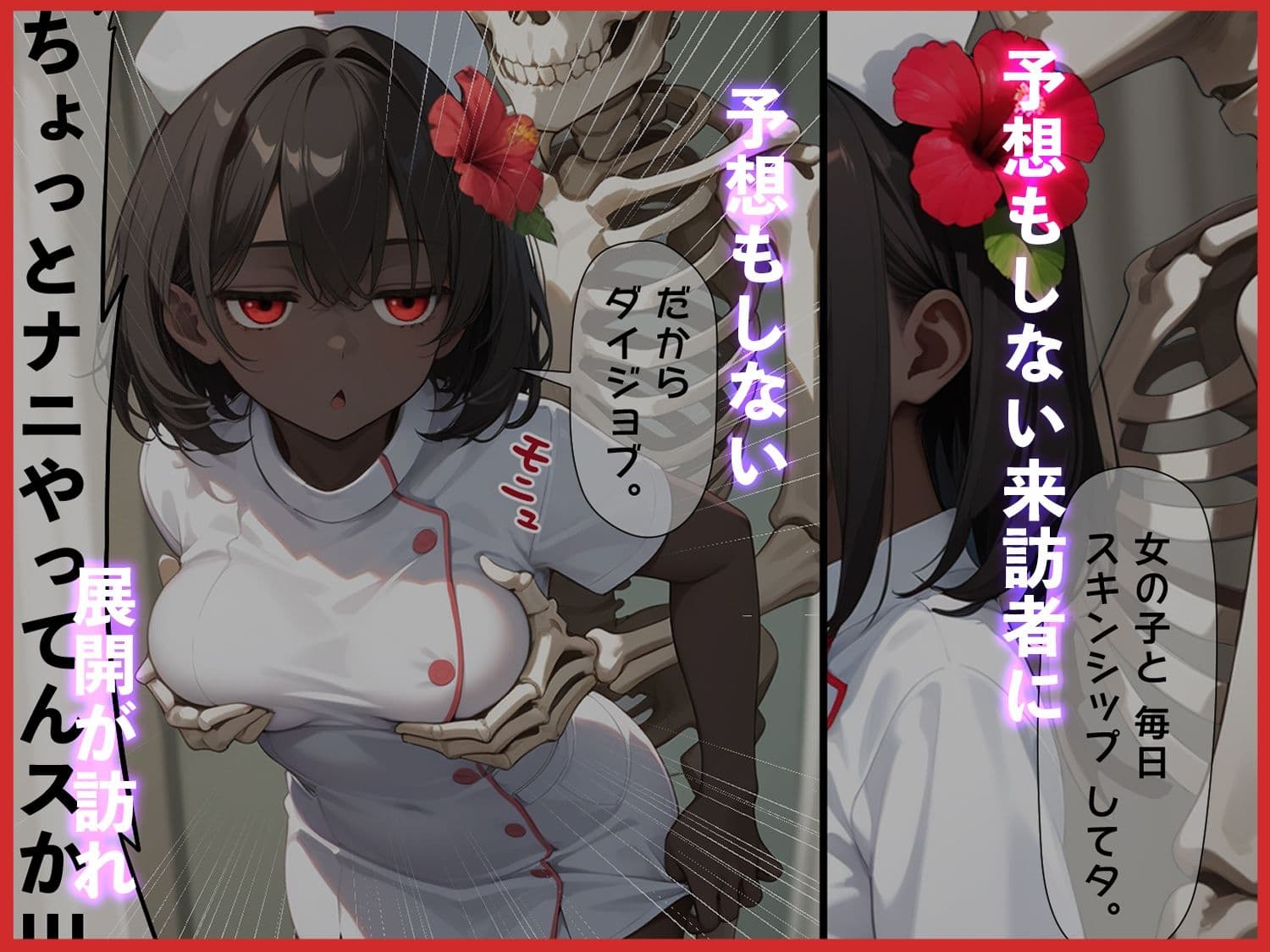 茉希菜のAIスイーツガールズ1【ジト目ナースちゃん編】 サンプル3
