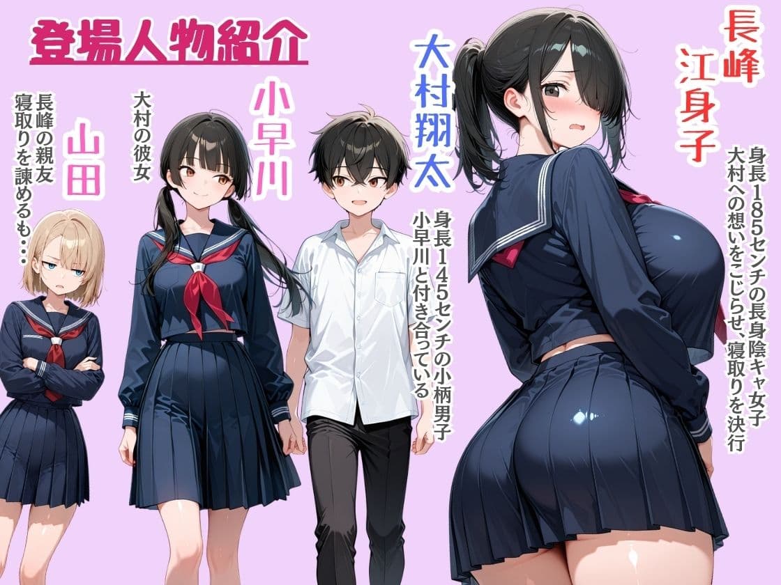 ガチムチ185cm長身ど変態ちゃんの粘着系寝取りSEXで搾り取られる話 サンプル1