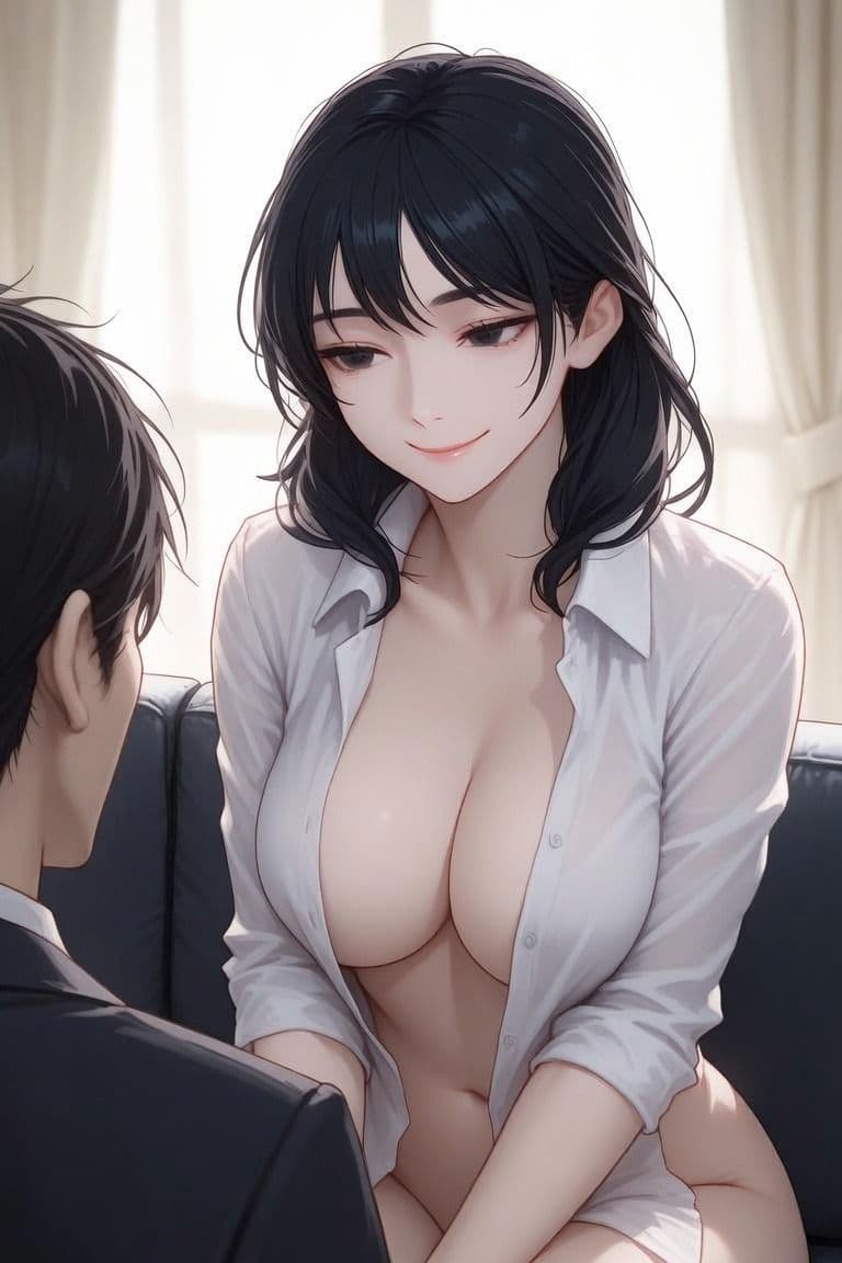 【人妻×PTA】PTAの人妻は、独身の彼の前でだけ崩れる ―役員作業の遅い夜― サンプル2