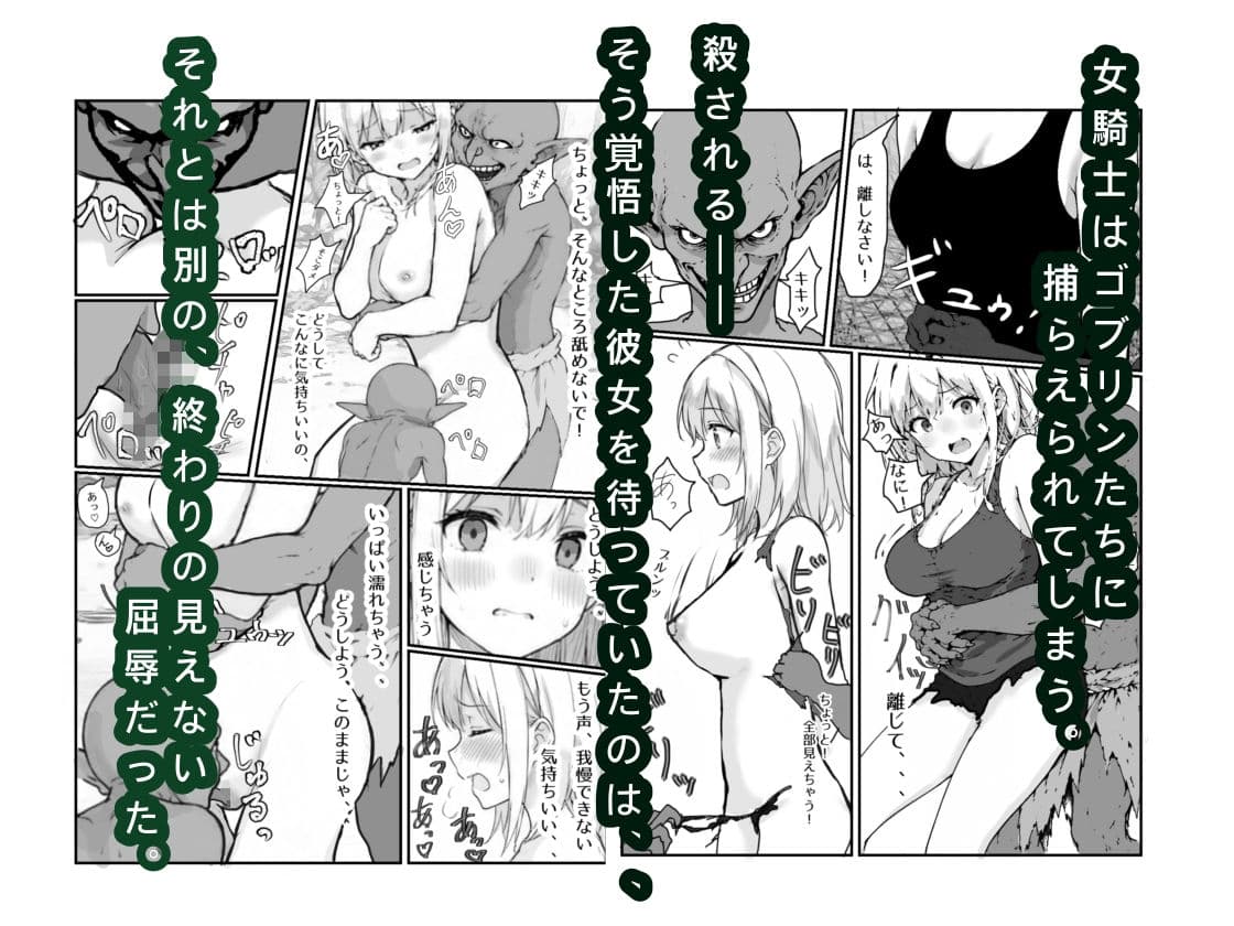女騎士敗北録 〜ゴブリンの森〜  1 サンプル3