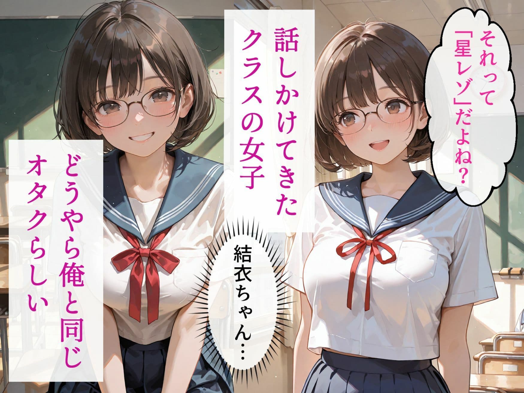処女と童貞のオタクな二人が発情し過ぎて精液まみれになった件 サンプル3