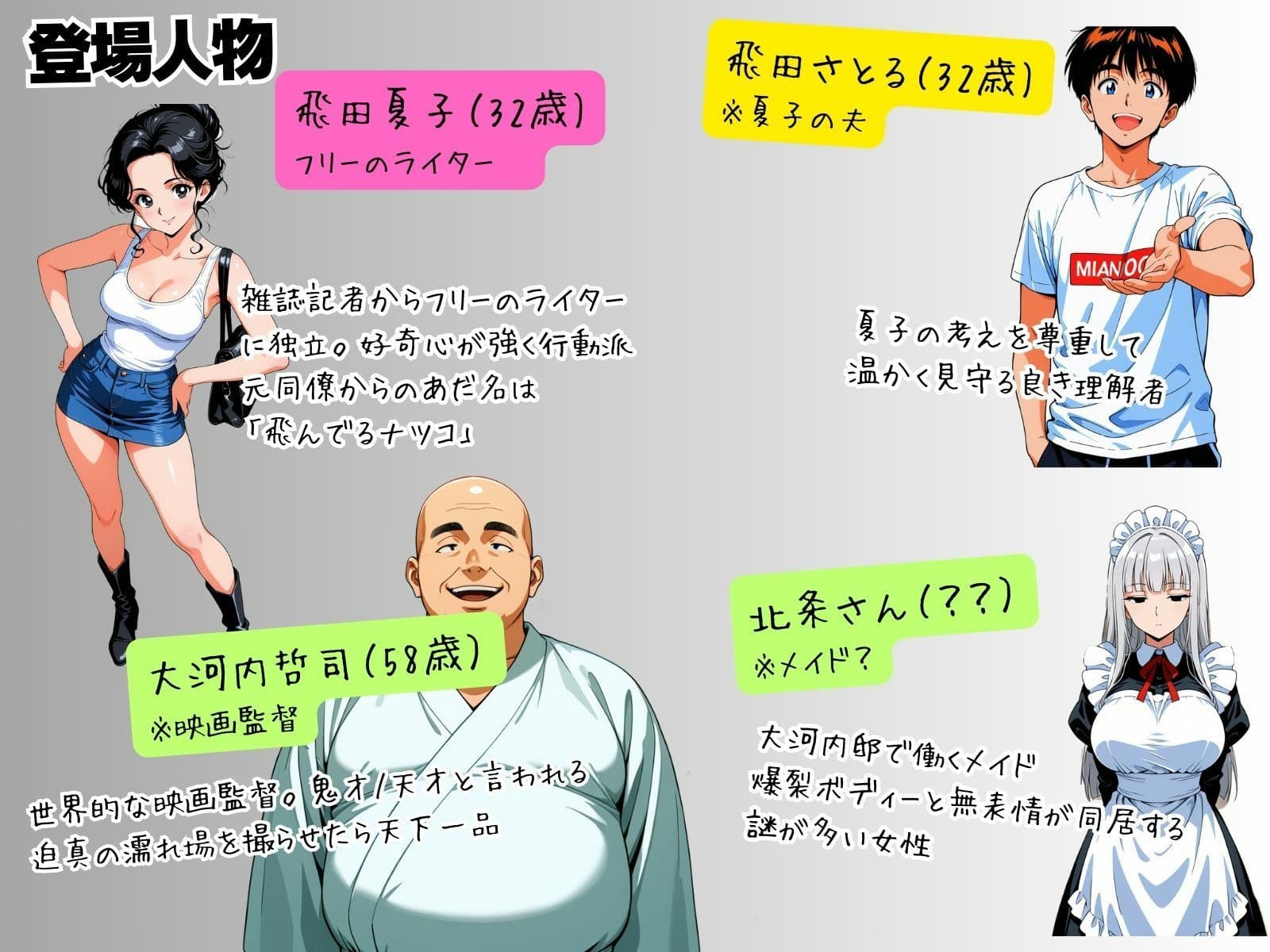 ある映画監督の性癖にドはまりして完堕ちした美人ルポライター【前編】 サンプル2