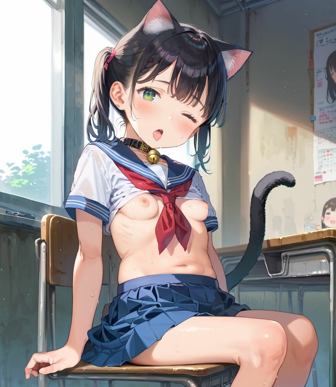 にゃんにゃんちっぱい娘のえっちすぎる学校ライフ2 サンプル3