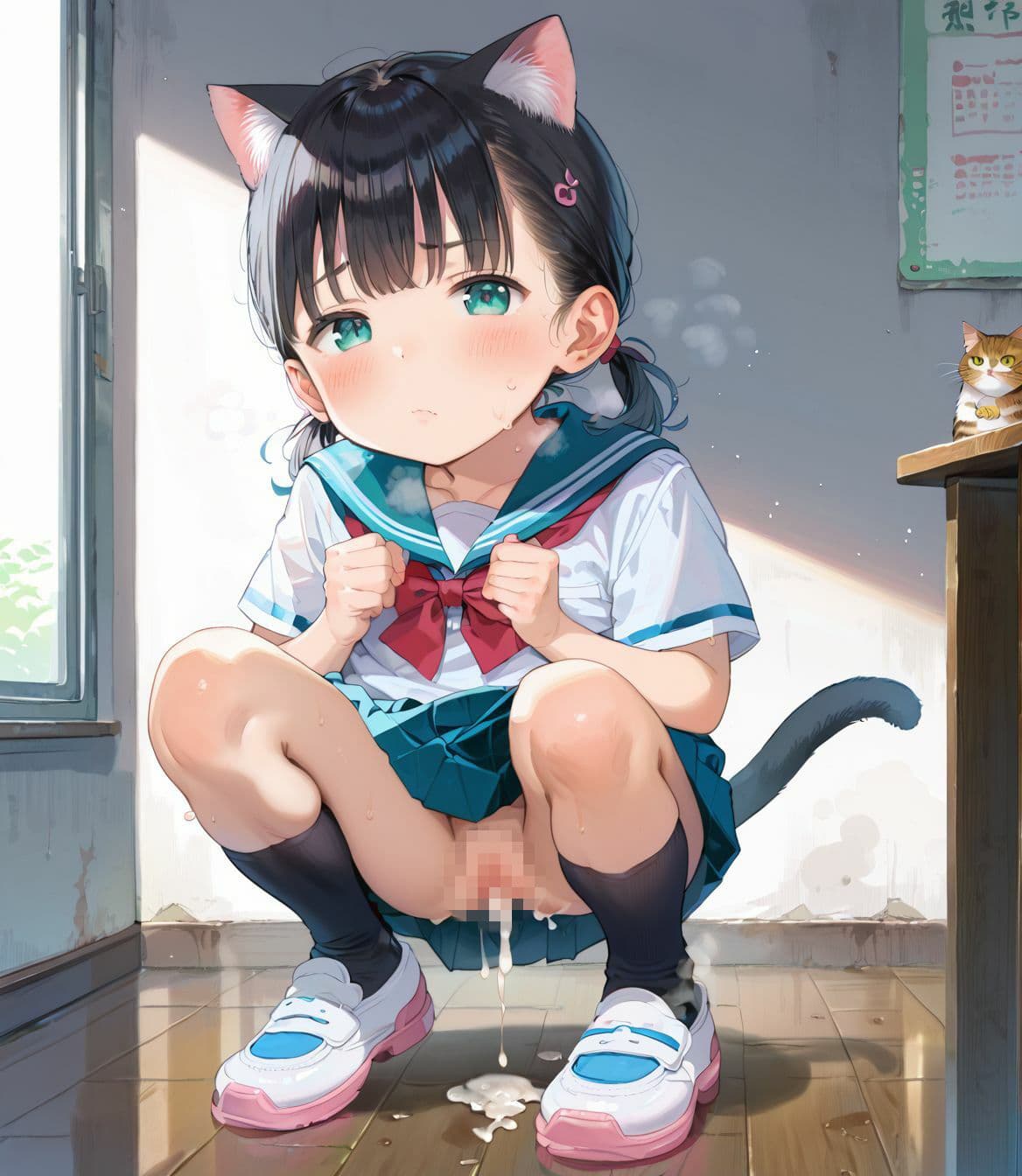 にゃんにゃんちっぱい娘のえっちすぎる学校ライフ2 サンプル9