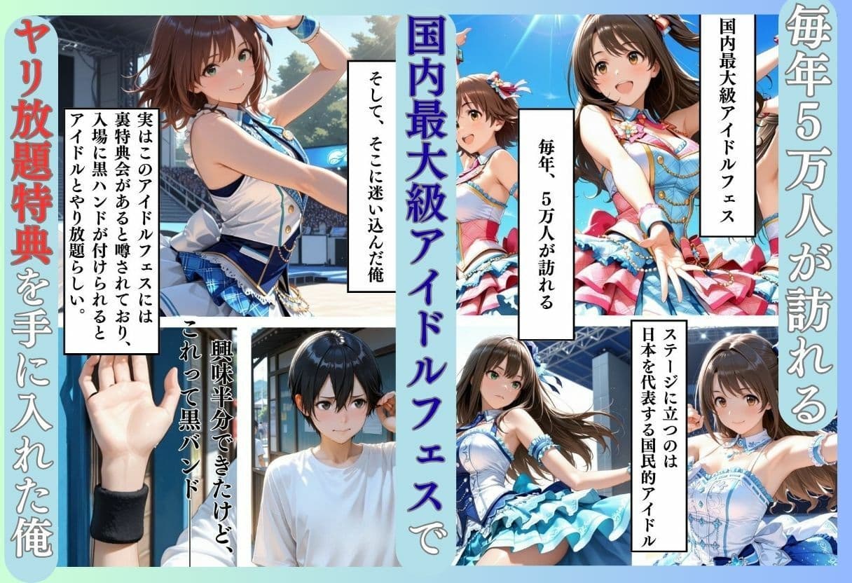 アイドルの裏特典・・・やり放題アイドルフェス サンプル1