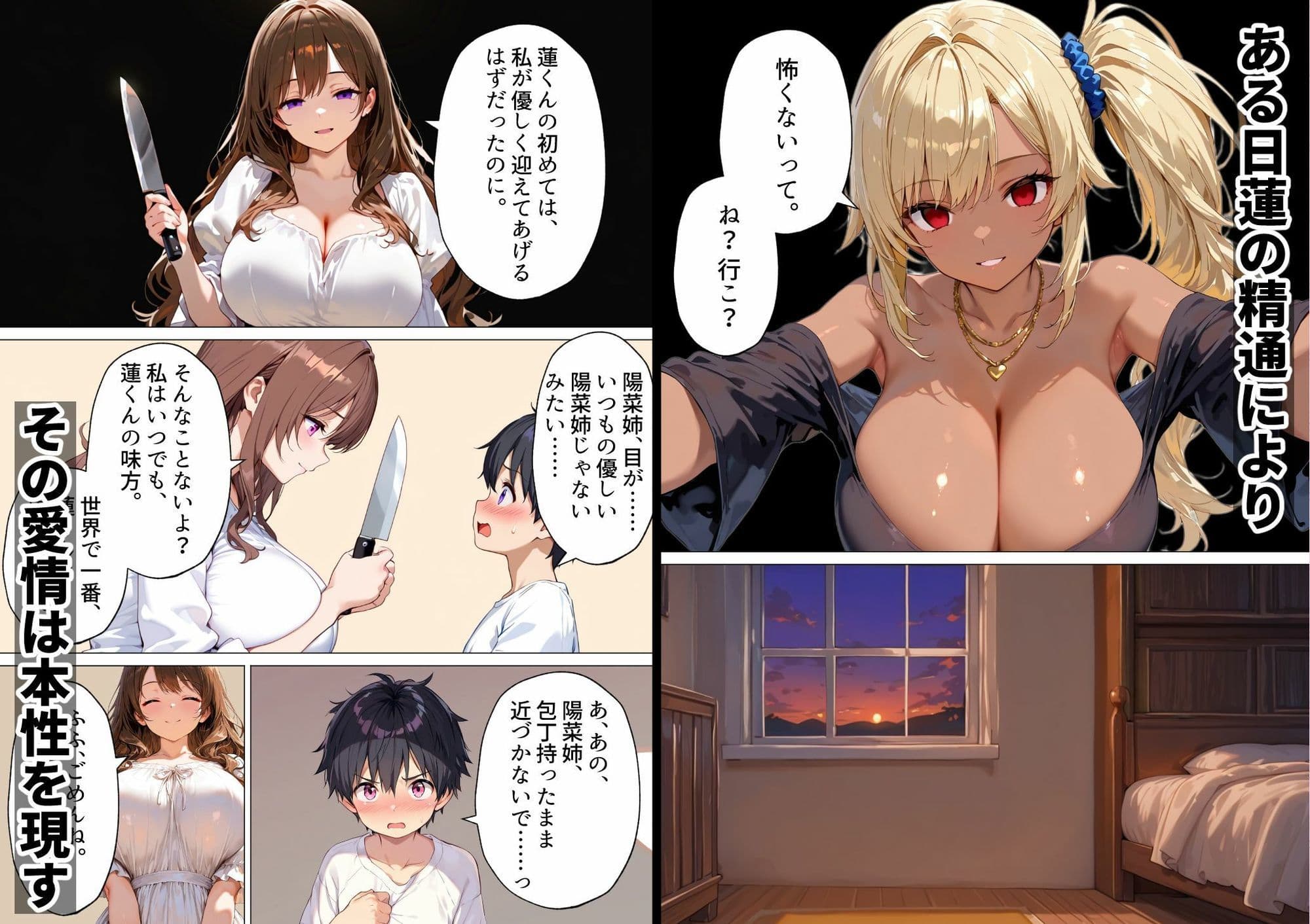 お姉ちゃんたちの種馬飼育〜どこでも生ハメ中出しさせられ溺愛されるボク〜 サンプル3
