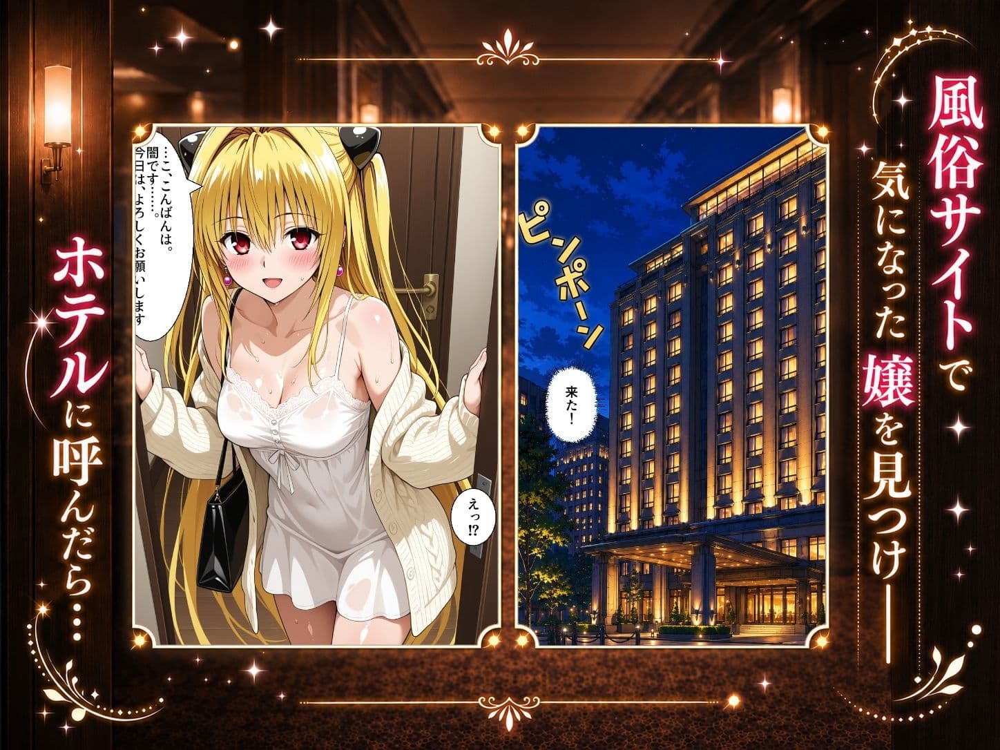 扉を開けたら闇が立っていた サンプル1