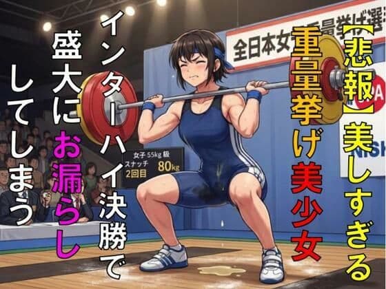 【悲報】美しすぎる重量挙げ美少女、インターハイ決勝で盛大にお漏らししてしまう