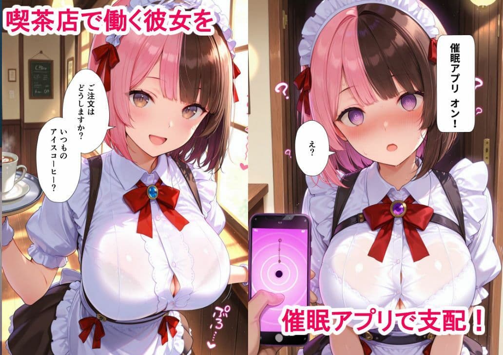 催〇アプリで強●羞恥〜姫咲ののは編〜 サンプル1