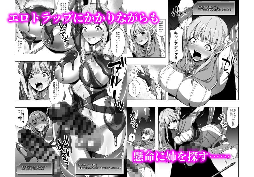 エルフ姉妹と人格排泄エロトラップダンジョン サンプル3