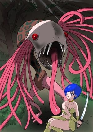 女戦士は触手相手に弱すぎる サンプル5