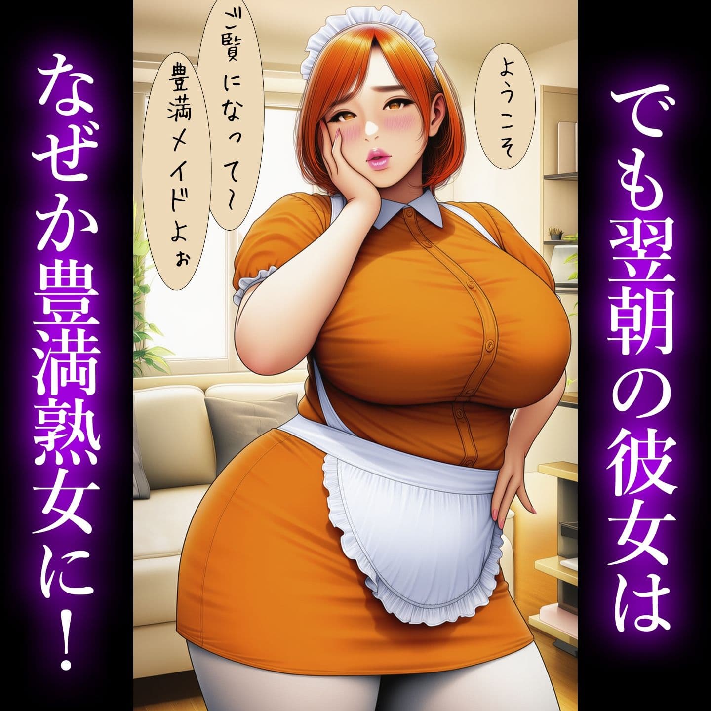 【TSF熟女化】完熟チェンジ 元男の中年モブ女が想いを遂げ豊満熟女百合カップルになるまで サンプル4