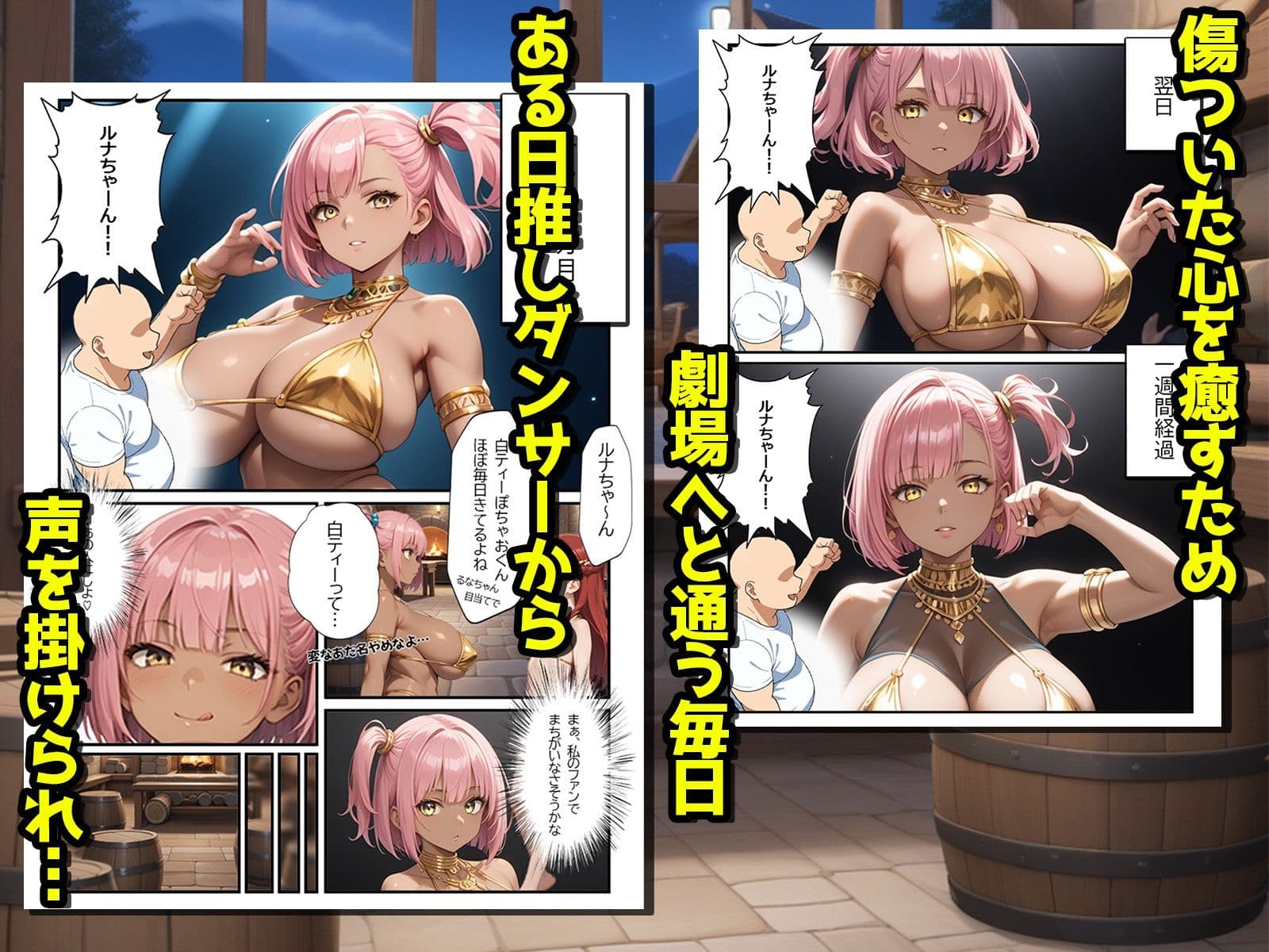 ヨルニオドル 童貞男と褐色ダンサー サンプル3