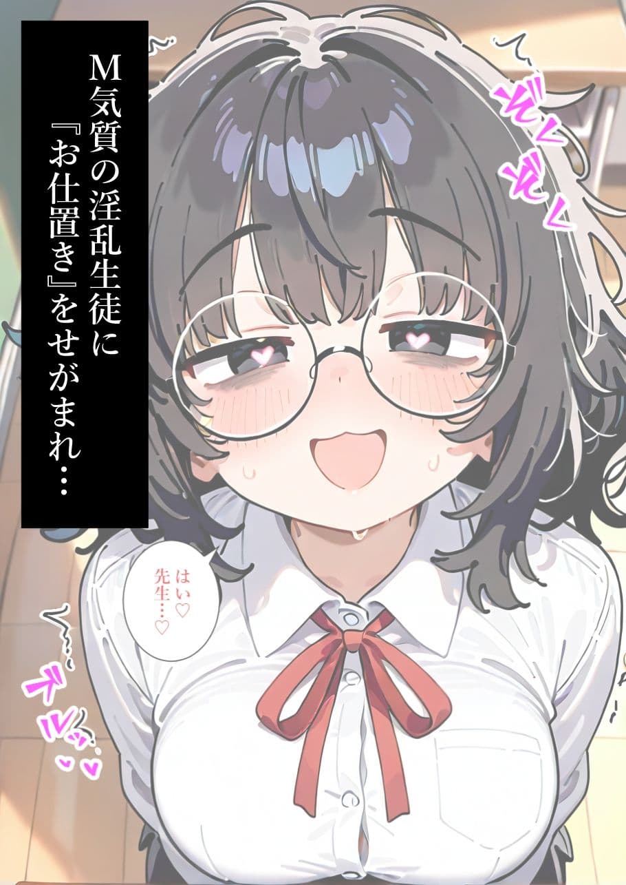 お仕置き狙いの地味子さん【セルフAIリメイクver】 サンプル3