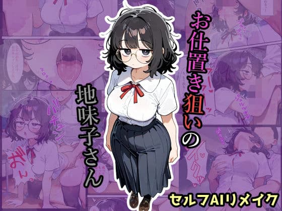 お仕置き狙いの地味子さん【セルフAIリメイクver】