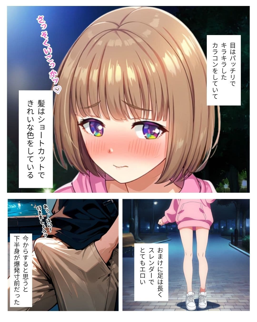 人気裏垢女子のオフパコに行ったら男の娘だった件 サンプル5