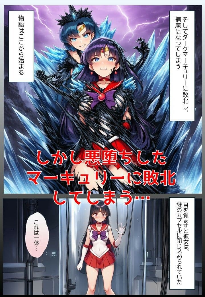 火星戦士の悪堕ち〜セー●ーマーズの受難〜 サンプル2