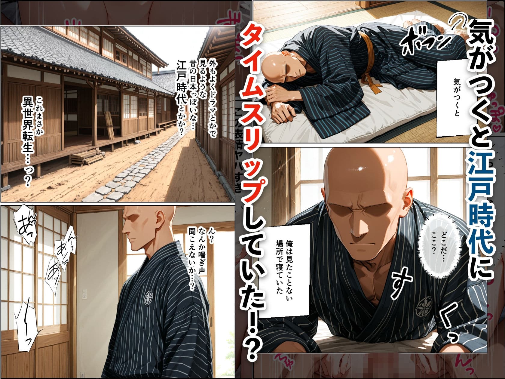 江戸時代に転生したらハーレムになった話 サンプル1