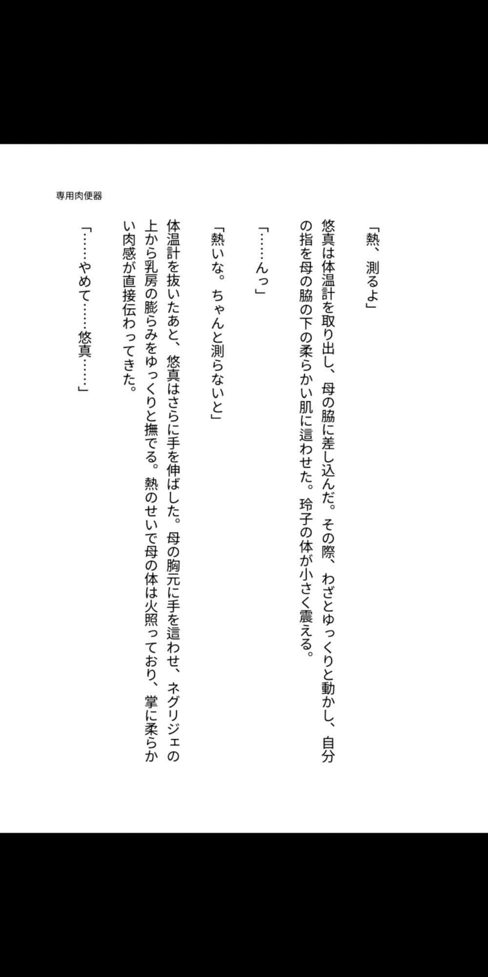 母は僕の専用肉便器 ― 玲子、血の繋がった穴として堕ちるまで― サンプル8